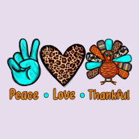 Peace Love Thankful Premium Hoodie | Teevron