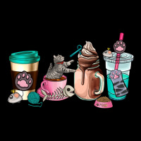Cat  Coffee Cup Ladies Tee | Teevron