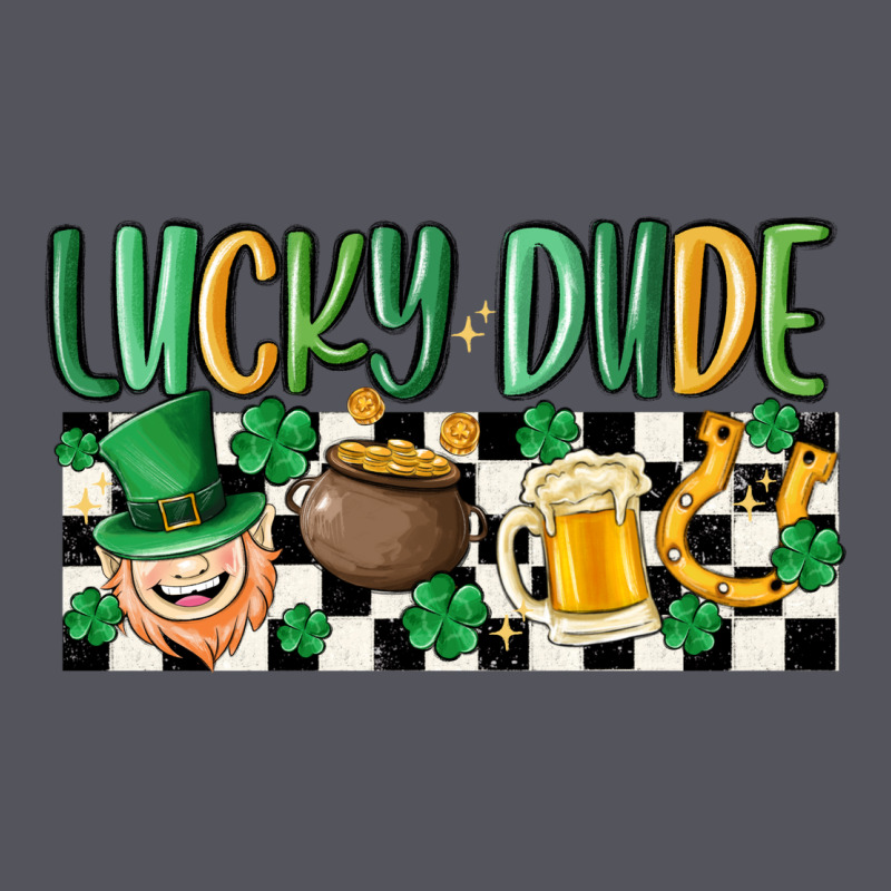 Lucky Dude Vintage Hoodie by MaliasSmallBusiness | Teevron
