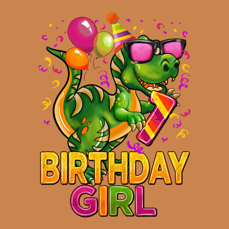 1st Birthday Girl T Rex Pink Heavyweight Hoodie by CowGirlArtShop | Teevron