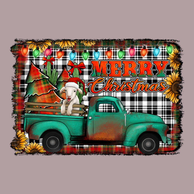 Merry Christmas Farm Truck Vintage Hoodie by Jasminsmagicworld | Teevron