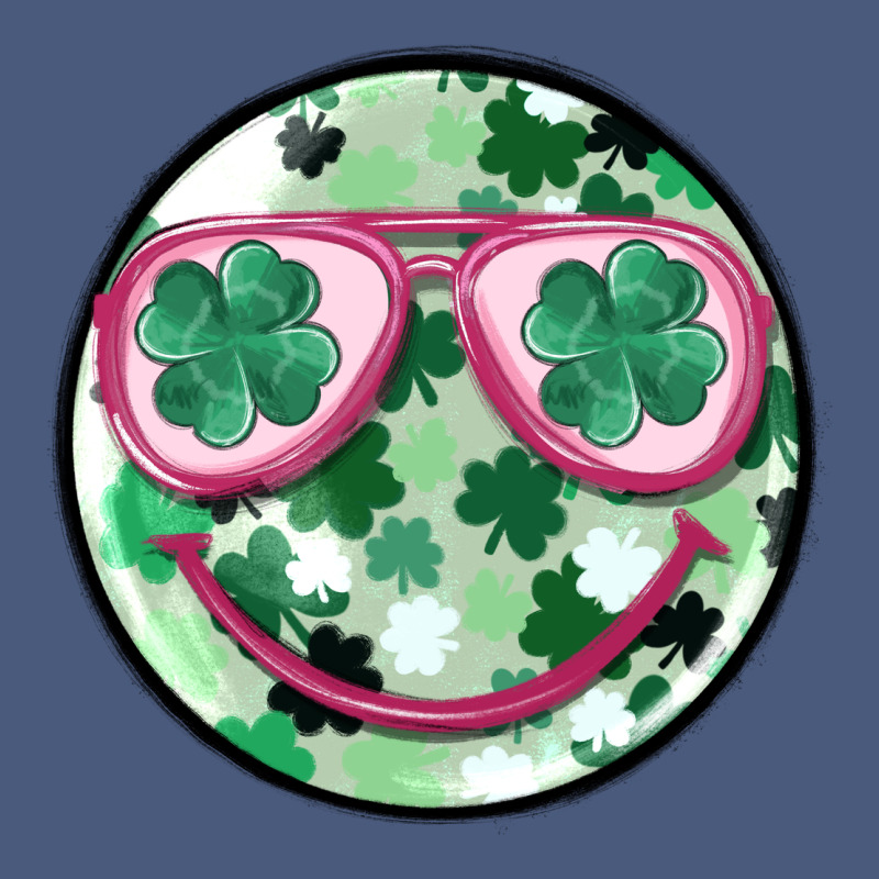 St Patrick's Smiley Vintage Hoodie by MaliasSmallBusiness | Teevron