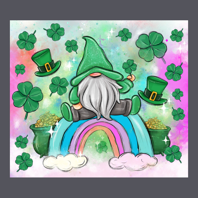 St Patrick's Gnome Vintage Hoodie by MaliasSmallBusiness | Teevron