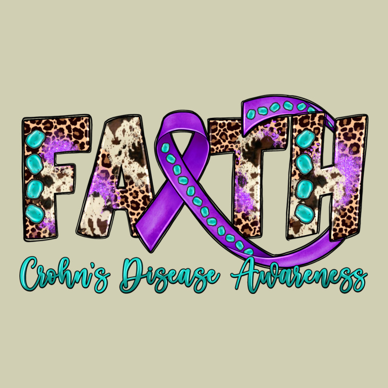 Faith Crohn's Disease Awareness Heavy Core Tee by JahusDesignShop | Teevron