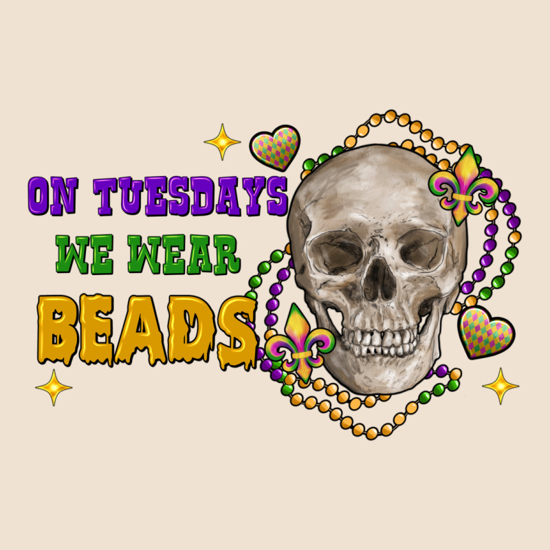 On Tuesdays We Wear Beads Skull Urban Hoodie by FaDigitalArtStudio | Teevron