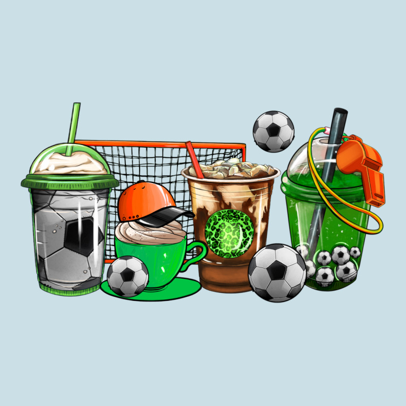 Soccer Coffee Cups Ladies Tee by AdoDesignShop | Teevron
