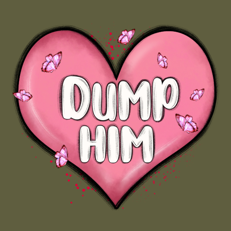 Dump Him Valentines Day Vintage Tee by MaliasSmallBusiness | Teevron