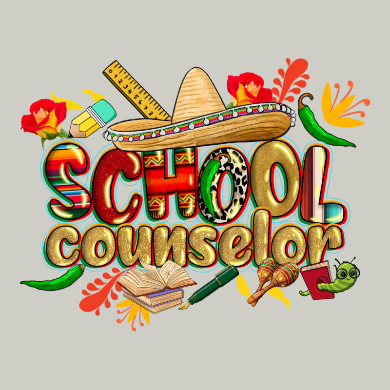 Cinco De Mayo School Counselor Heavyweight Hoodie by CowGirlArtShop | Teevron