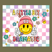 A Little Bit Dramatic Retro Vintage Hoodie | Teevron