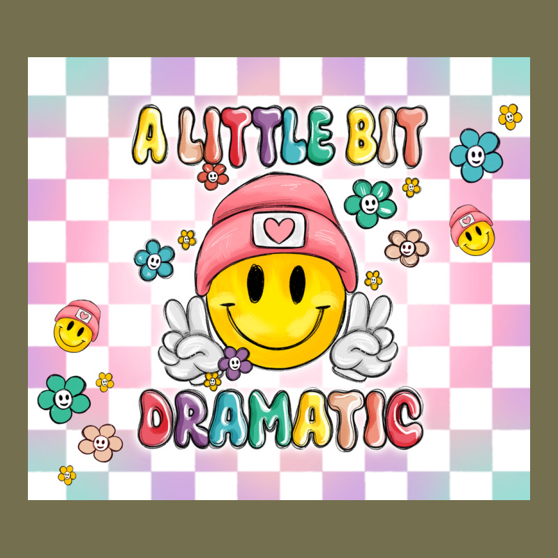 A Little Bit Dramatic Retro Vintage Hoodie by MaliasSmallBusiness | Teevron
