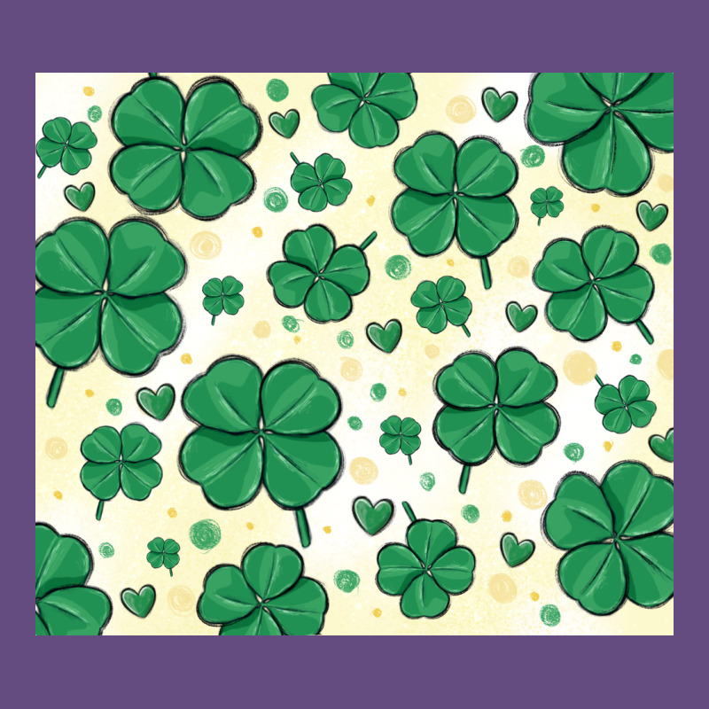St Patrick Clover Vintage Hoodie by MaliasSmallBusiness | Teevron