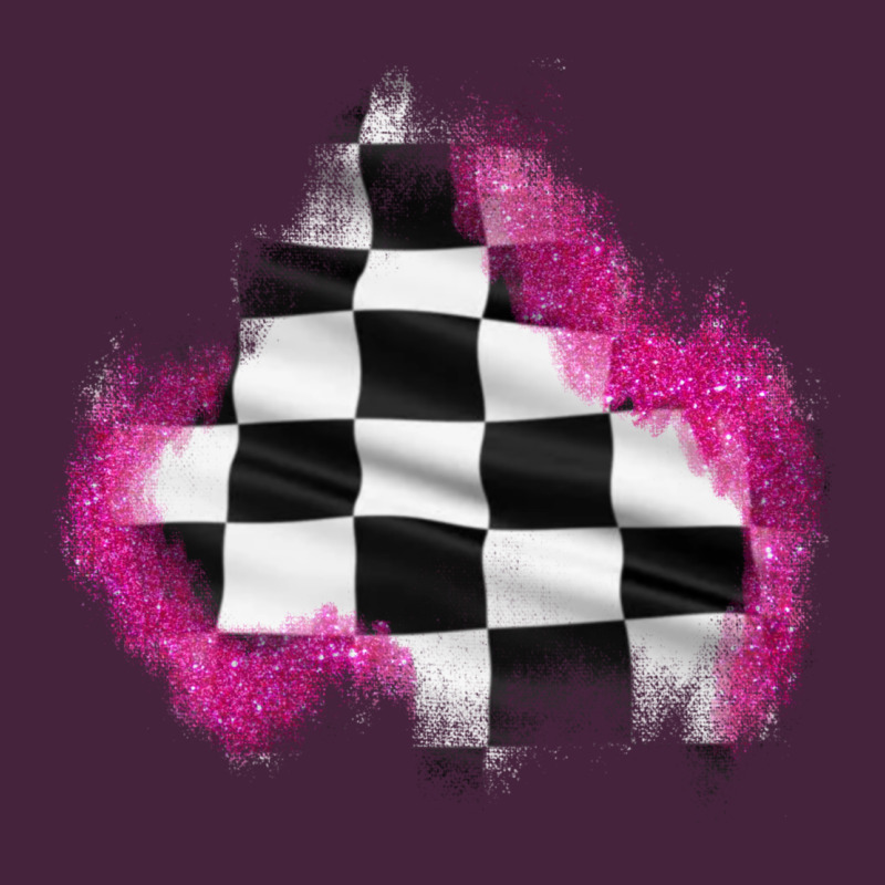 Race Flag Glitter Patch Premium Tee by AdoDesignShop | Teevron