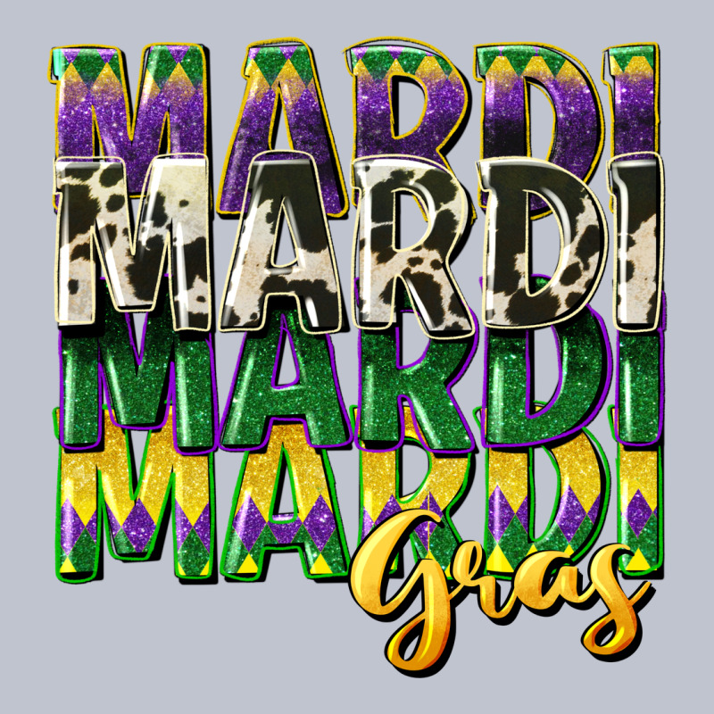 Cowhide Mardi Gras Premium Hoodie by CowGirlArtShop | Teevron