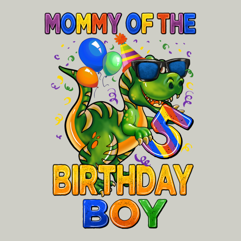 Mommy Of The 5 Th Birthday Boy T Rex Heavyweight Hoodie by CowGirlArtShop | Teevron