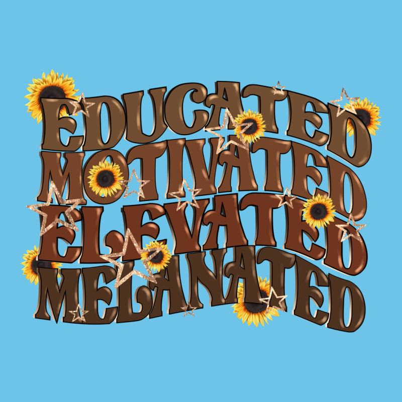 Educated Motivated Elevated Melanated Juneteenth Premium Sweatshirt by CowGirlArtShop | Teevron