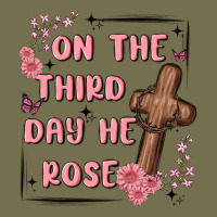 On The Third Day  He Rose Vintage Hoodie | Teevron