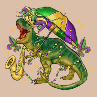 Mardi Gras Tree Rex Urban Heavy Tee | Teevron