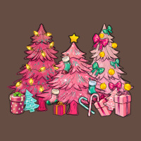 Pink Christmas Trees Long Sleeve Tee | Teevron