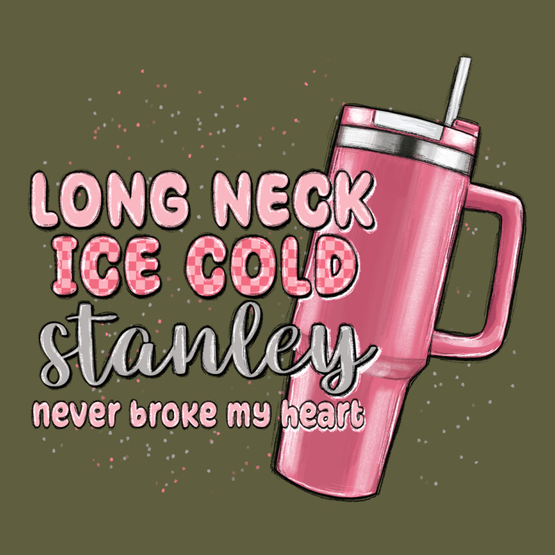 Long Neck Ice Cold Stanley Never Broke My Heart Vintage Tee by MaliasSmallBusiness | Teevron