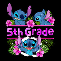 Preview Flower Stitch 5th Grade Heavy Core Tee | Teevron