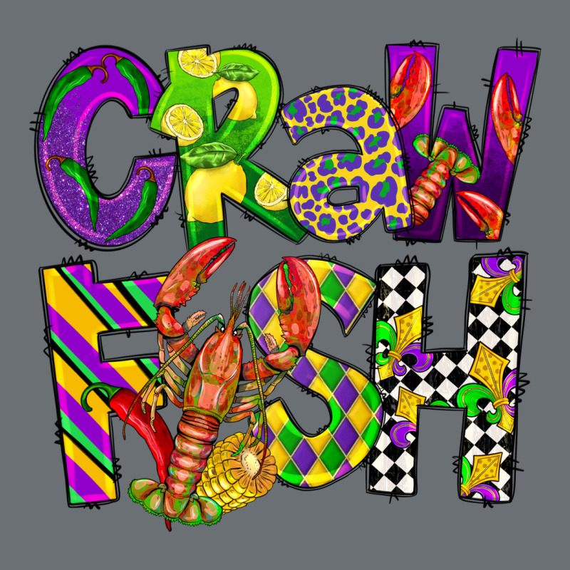 Crawfish Mardi Gras Premium Hoodie by CowGirlArtShop | Teevron