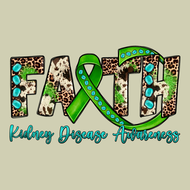 Faith Kidney Disease Awareness Heavy Core Tee by JahusDesignShop | Teevron