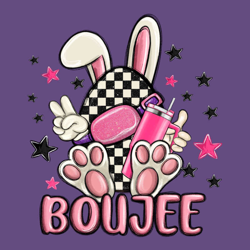 Boujee Checkered Easter Bunny Egg Trending Vintage Hoodie by MaliasSmallBusiness | Teevron