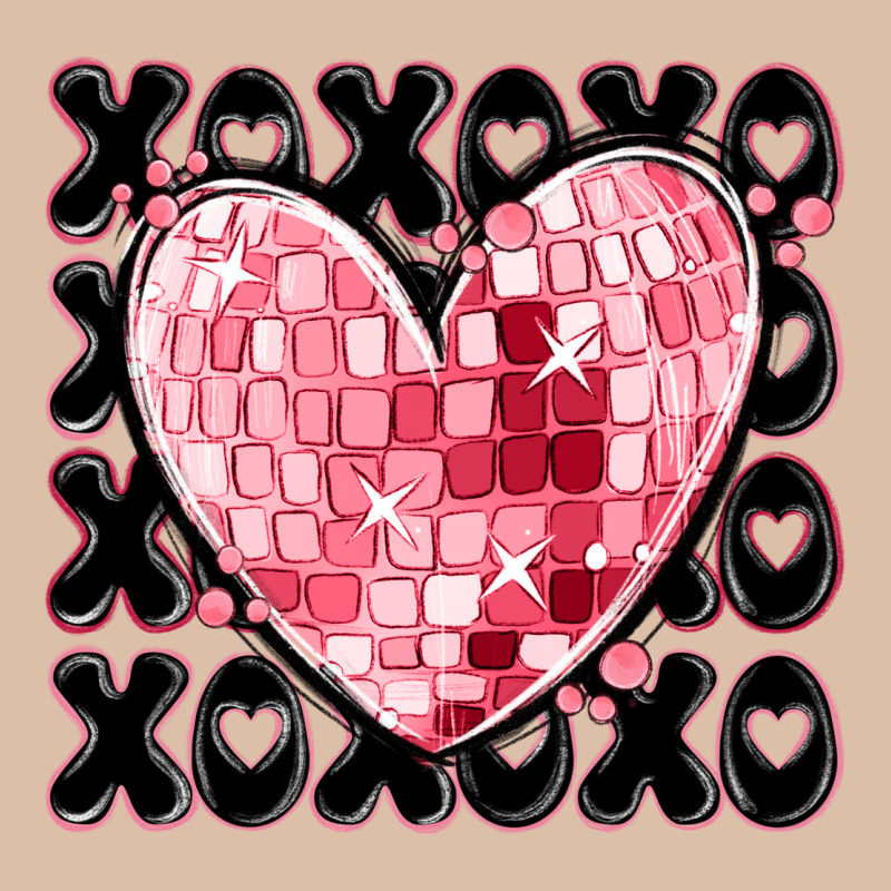 Xoxo Heart Valentine's Day Urban Heavy Tee by MaliasSmallBusiness | Teevron