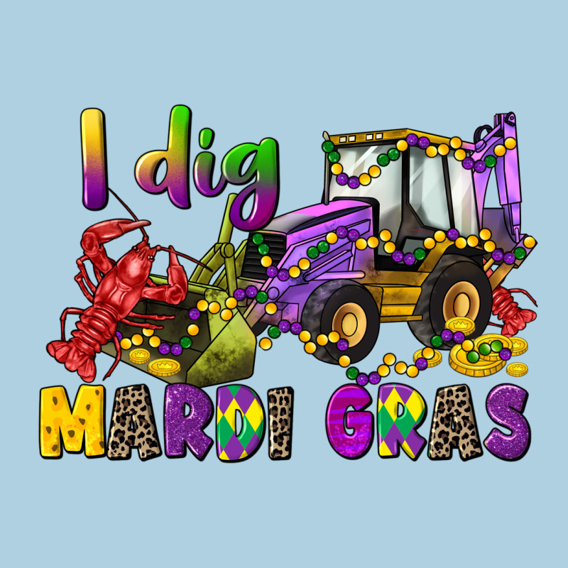 I Dig Mardi Gras Premium Hoodie by CowGirlArtShop | Teevron
