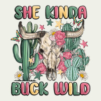 She Kinda Buck Wild Urban Heavy Tee | Teevron