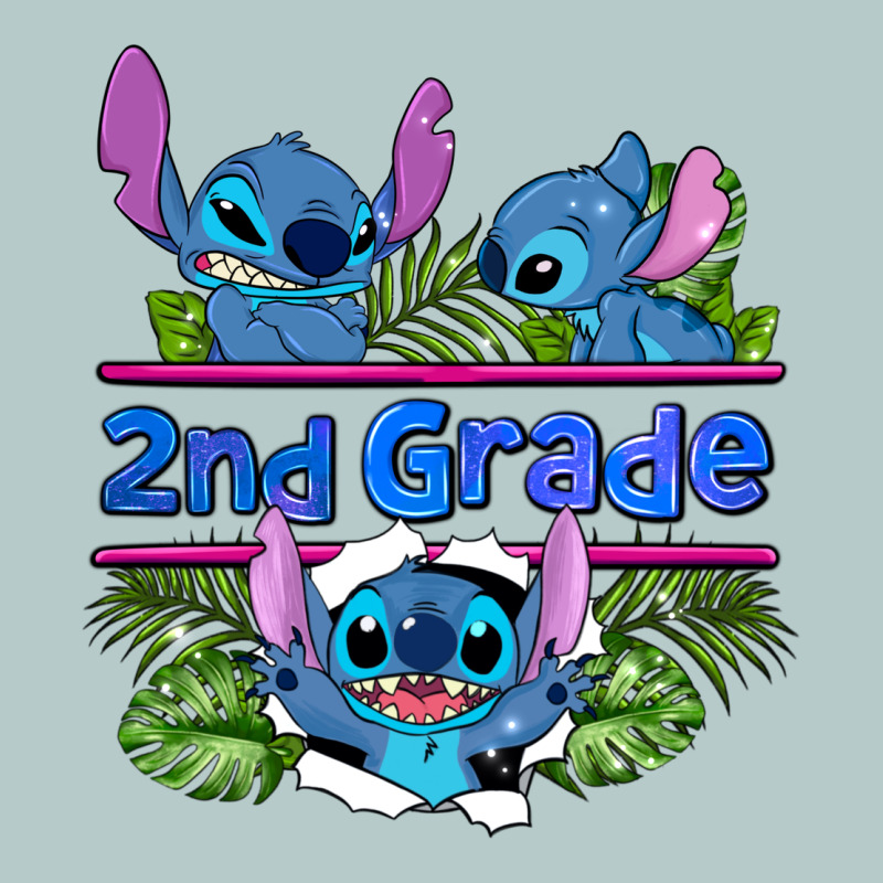 Preview Flower Stitch 2nd Grade Heavy Core Tee by AdoDesignShop | Teevron