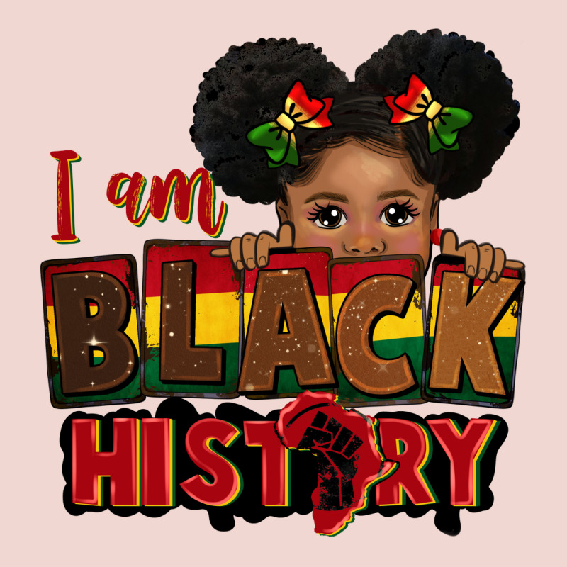 I Am Black History Black Girl Peekaboo Juneteenth Premium Sweatshirt by CowGirlArtShop | Teevron
