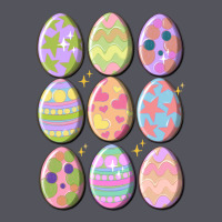 Vintage Easter Eggs Vintage Hoodie | Teevron