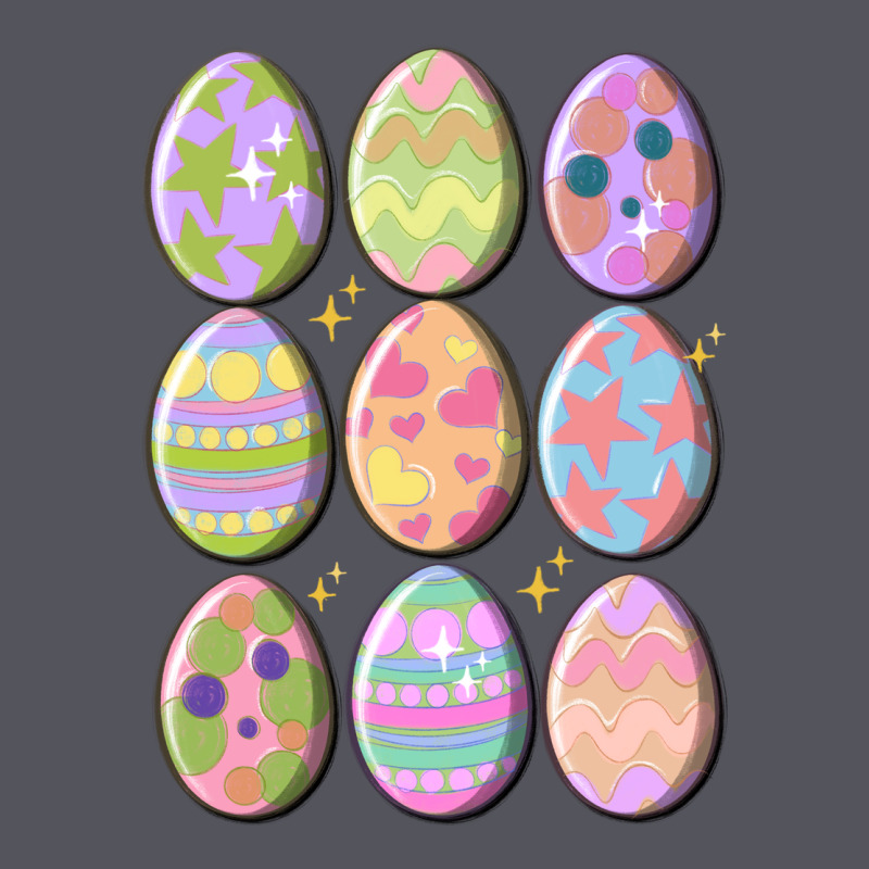 Vintage Easter Eggs Vintage Hoodie by MaliasSmallBusiness | Teevron
