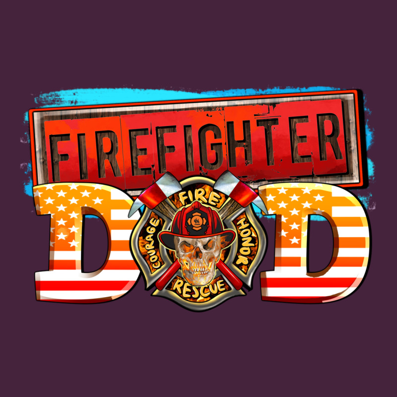 Firefighter Dad Premium Tee by AdoDesignShop | Teevron