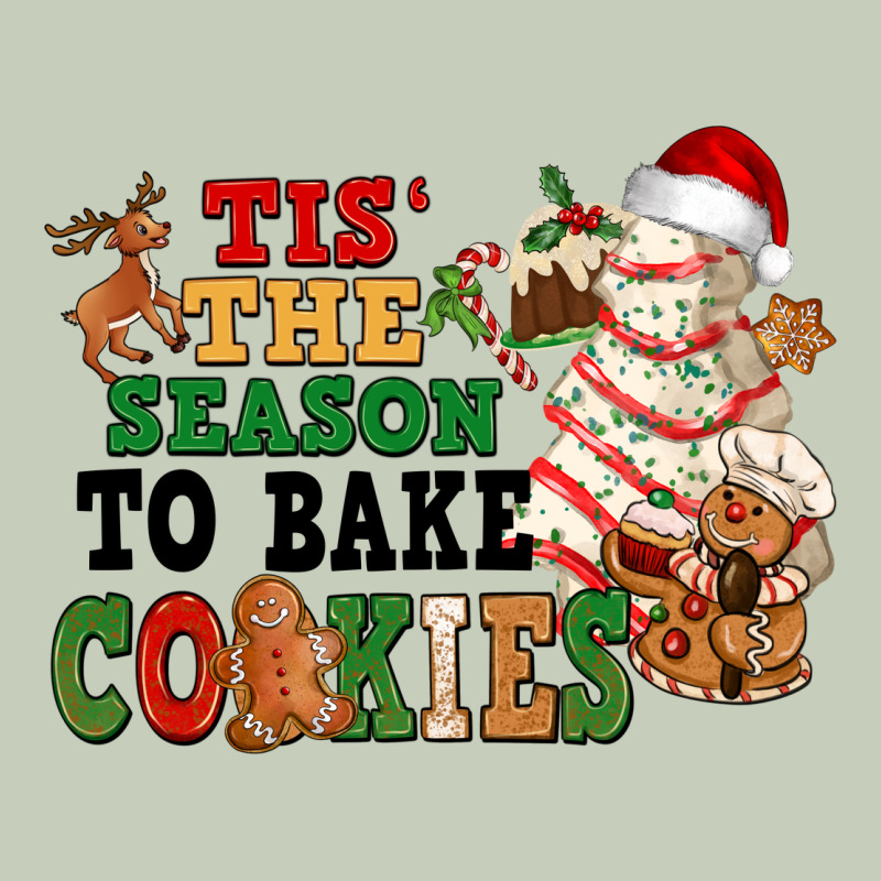 Tis' The Season To Bake Cookies Long Sleeve Tee by NancyCooperArtShop | Teevron