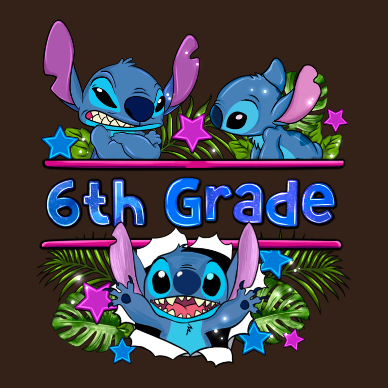 Preview Flower Stitch 6 Th Grade Heavy Core Tee by AdoDesignShop | Teevron