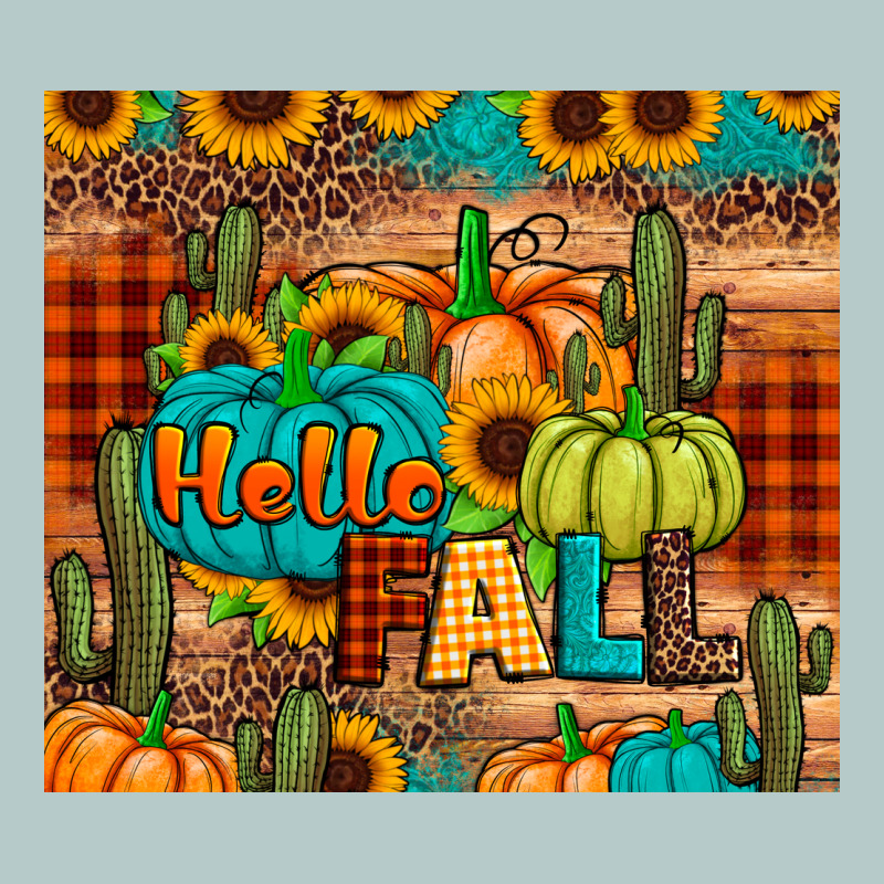 Hello Fall Pumpkin Heavy Core Tee by JahusDesignShop | Teevron