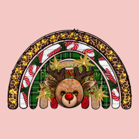 Reindeer Rainbow Christmas Urban Heavy Tee | Teevron