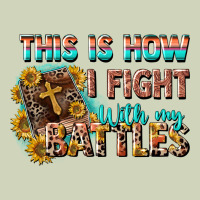 This Is How I Fight With My Battles Heavyweight Hoodie | Teevron