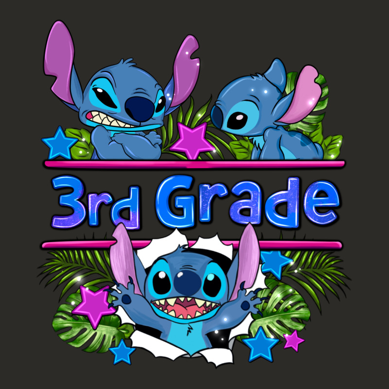 Preview Flower Stitch 3rd Grade Heavy Core Tee by AdoDesignShop | Teevron