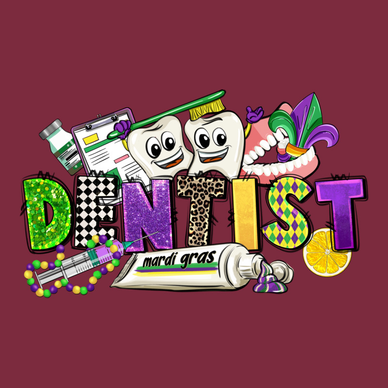 Dentist Mardi Gras Premium Hoodie by CowGirlArtShop | Teevron
