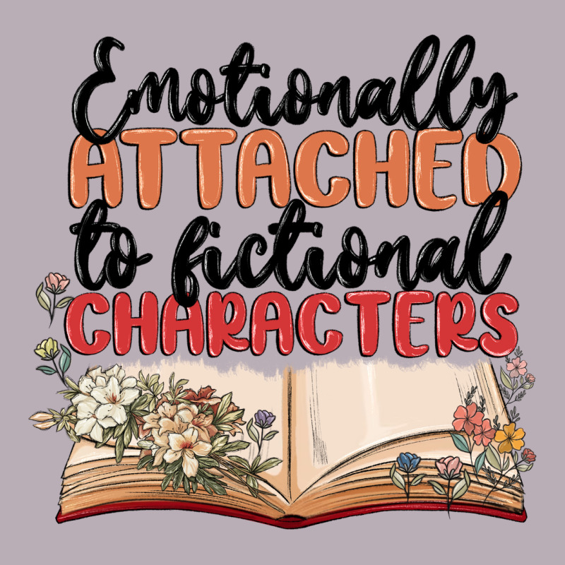 Emotionally Attached To Fictional Characters Vintage Tee by MaliasSmallBusiness | Teevron