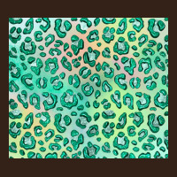Green Leopard Glitter Heavy Core Tee | Teevron