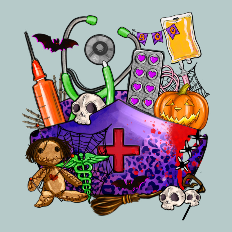 Zombie Nurse   Halloween Heavy Core Tee by AdoDesignShop | Teevron