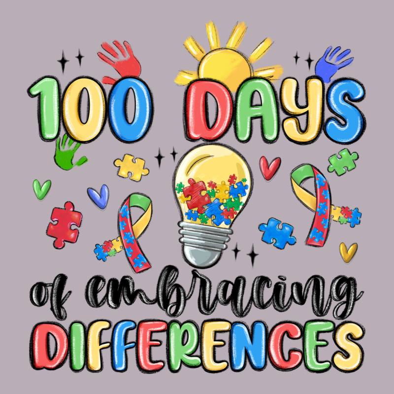 100 Days Of Embracing Differences Vintage Tee by MaliasSmallBusiness | Teevron