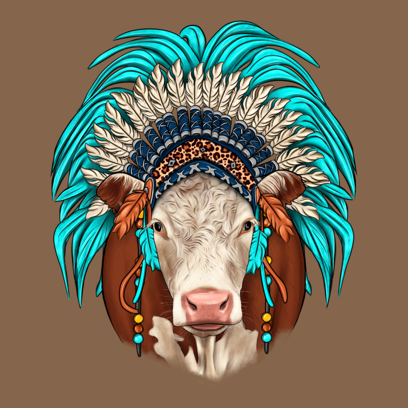 Hereford Indian Headdress Premium Tee by JahusDesignShop | Teevron