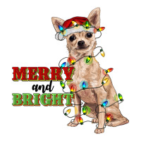 Merry And Bright Chihuahua Ladies Tee | Teevron