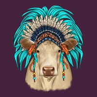 Charolais Indian Headdress Premium Tee | Teevron