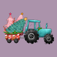 Christmas Tree Tractor Heavyweight Hoodie | Teevron